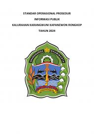 STANDAR OPERASIONAL PROSEDUR (SOP) INFORMASI PUBLIK